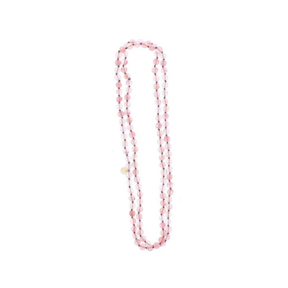 LONG STONE NECKLACE 1.2M*8MM