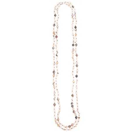 LONG STONE NECKLACE 1.5M*6MM