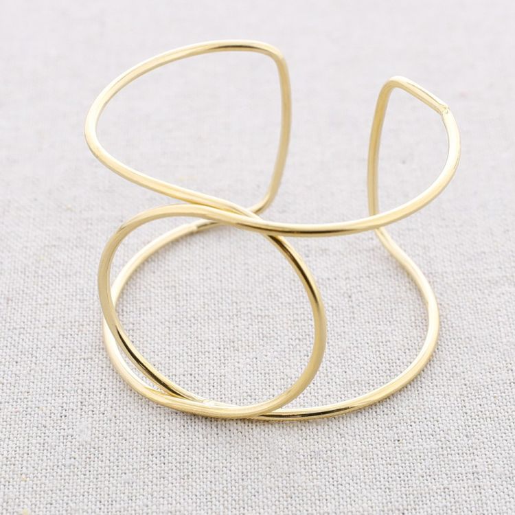 PULSERA ACERO AJUSTABLE CÍRCULO