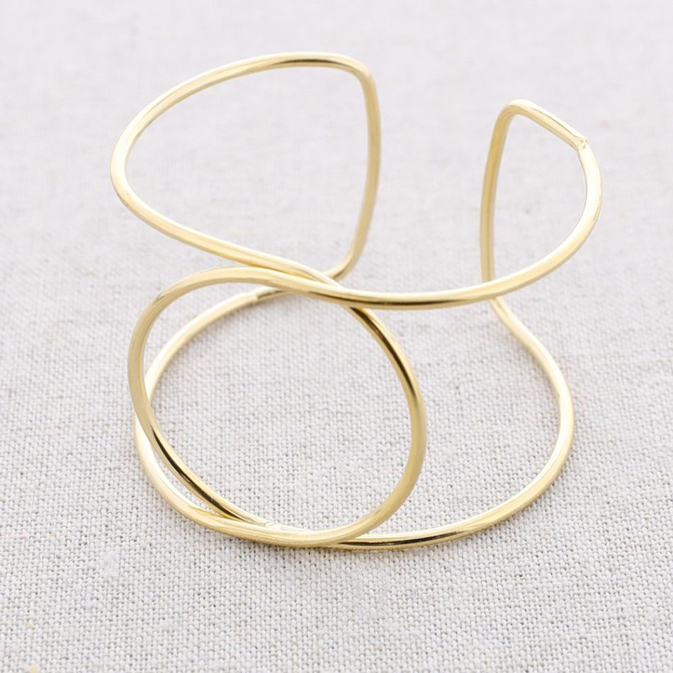 CIRCLE ADJUSTABLE STEEL BRACELET