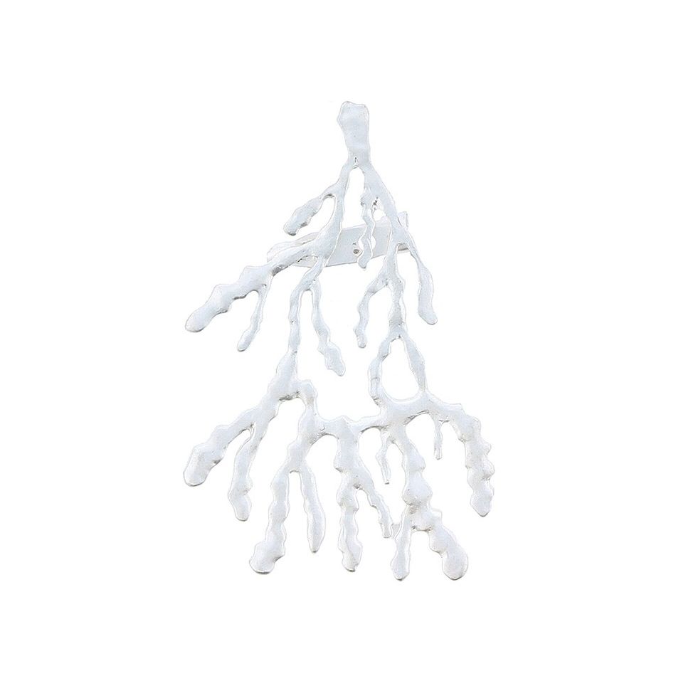 METAL BRANCH BROOCH
