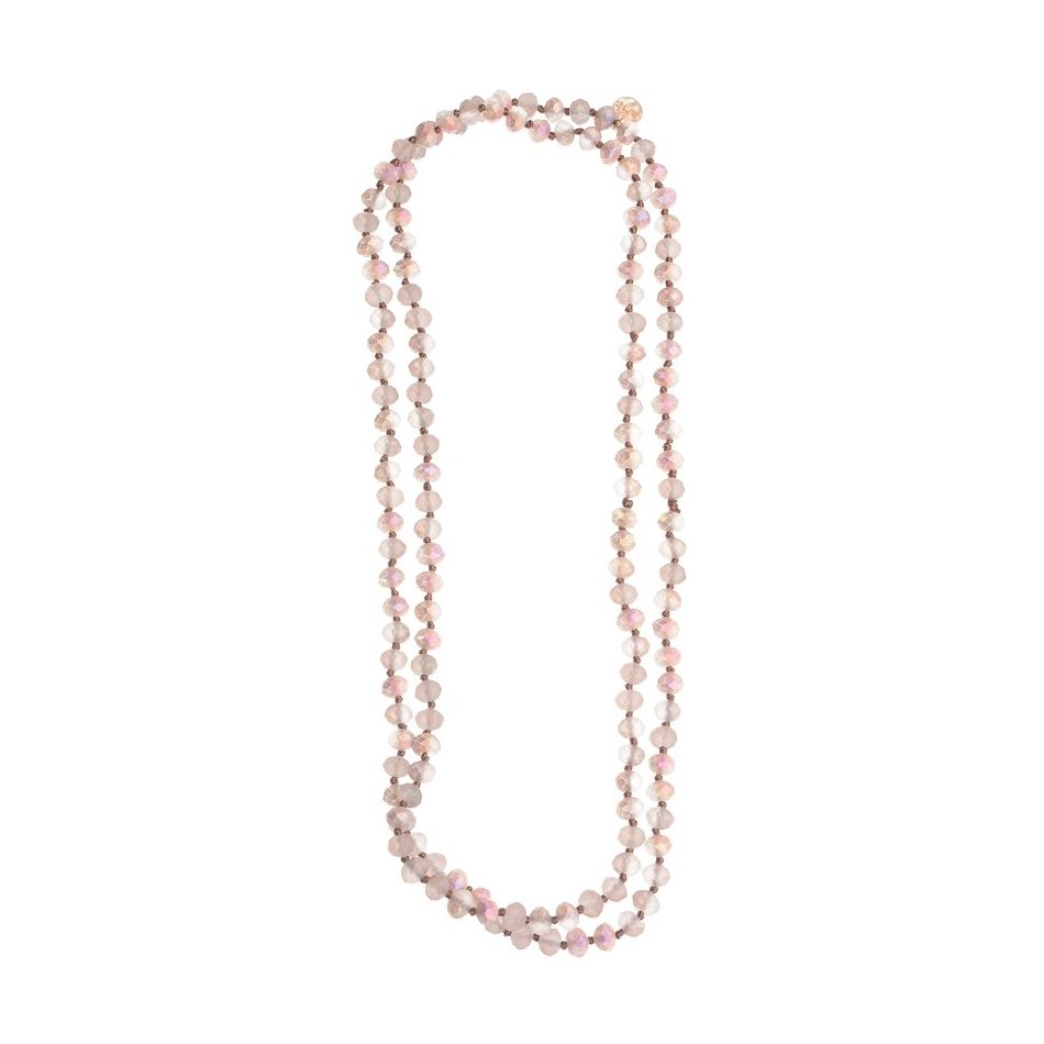 COLLAR LARGO CRISTAL FACETADO 1.2M*8MM