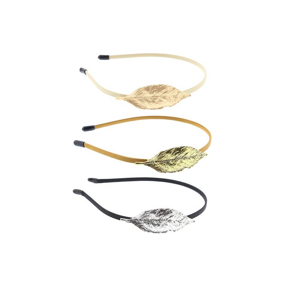 DIADEMA HOJA METAL