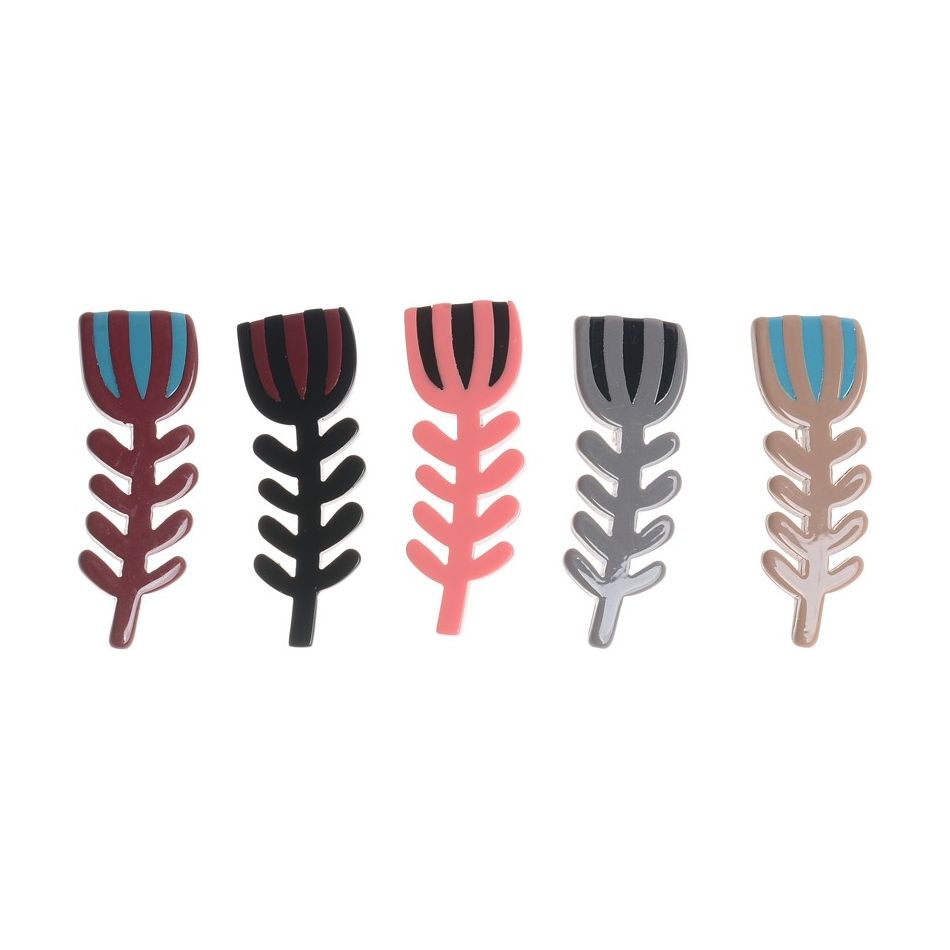 RESIN TULIP BROOCH