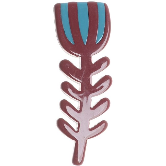 BROCHE TULIPÁN RESINA