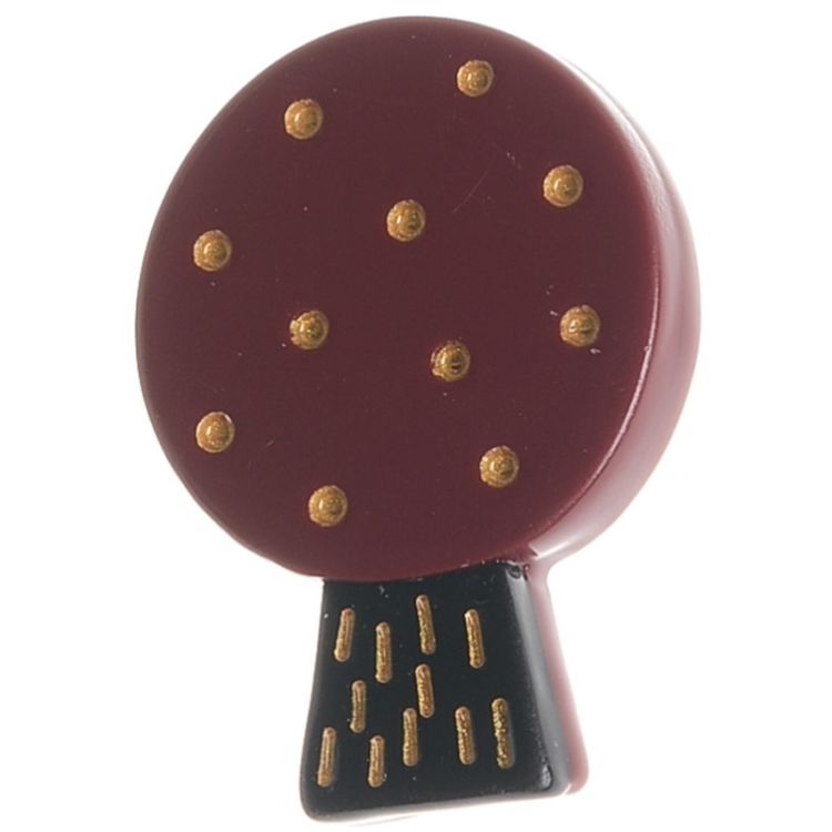 BROCHE ÁRBOL RESINA