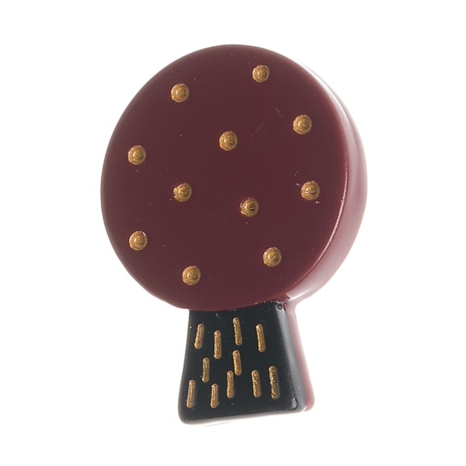 RESIN TREE BROOCH