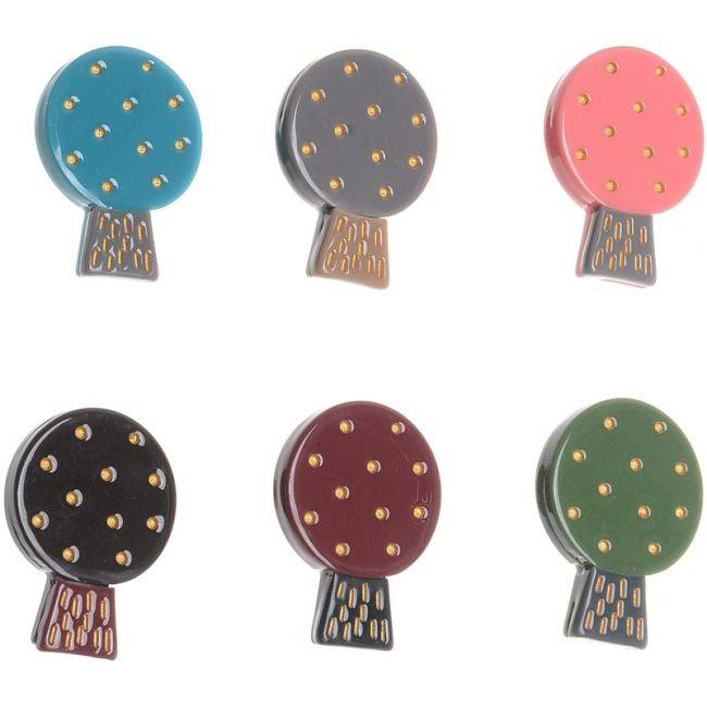BROCHE ÁRBOL RESINA