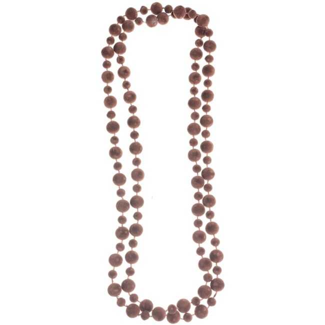 VELVET BALL LONG NECKLACE 1.3M