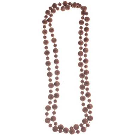 VELVET BALL LONG NECKLACE 1.3M