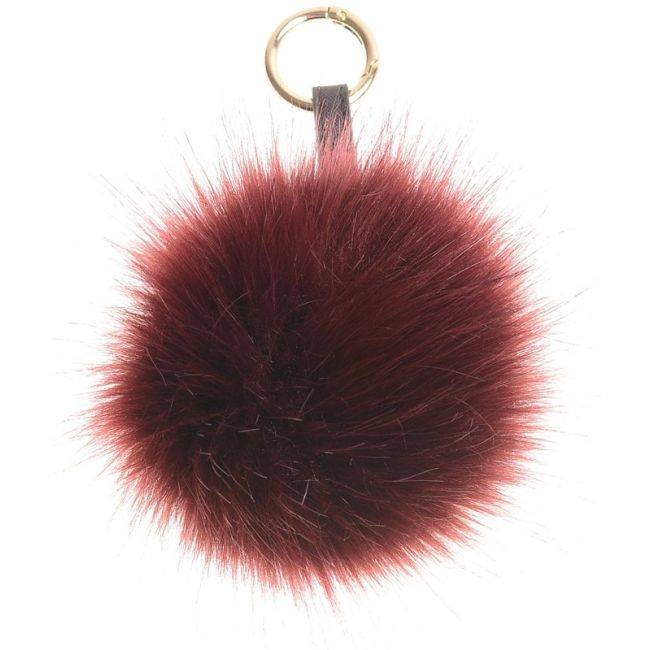LLAVERO POMPÓN PELO