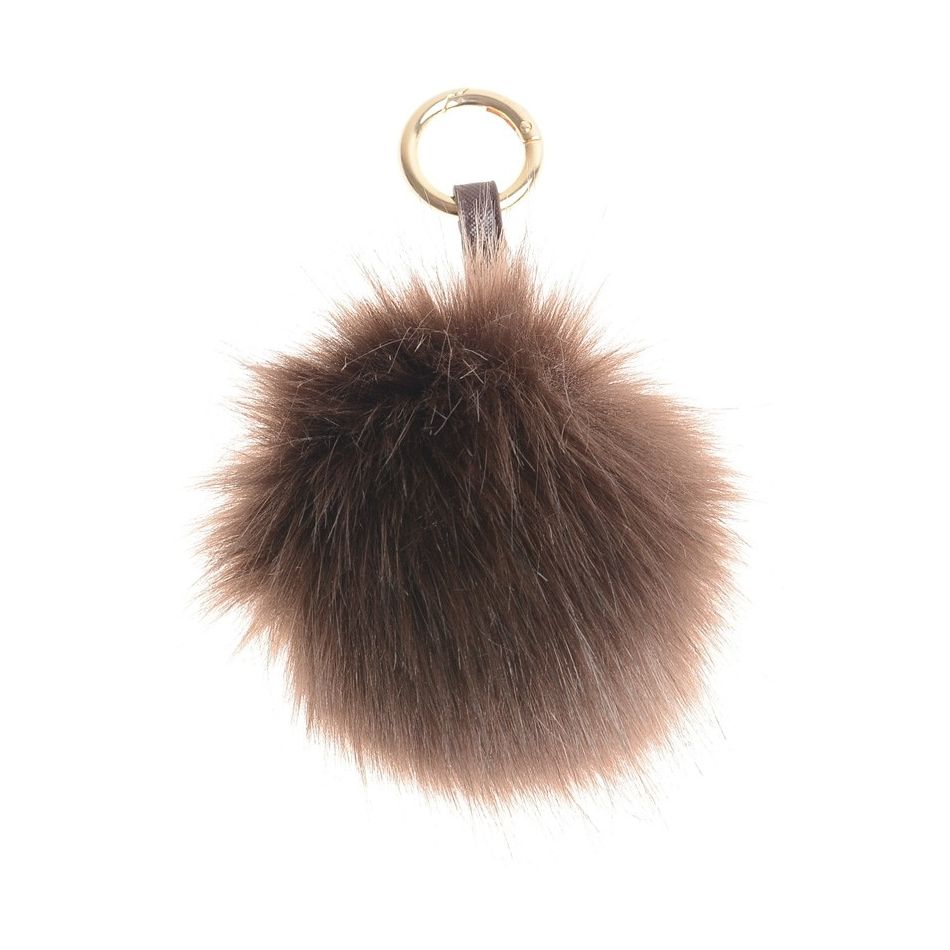 LLAVERO POMPÓN PELO