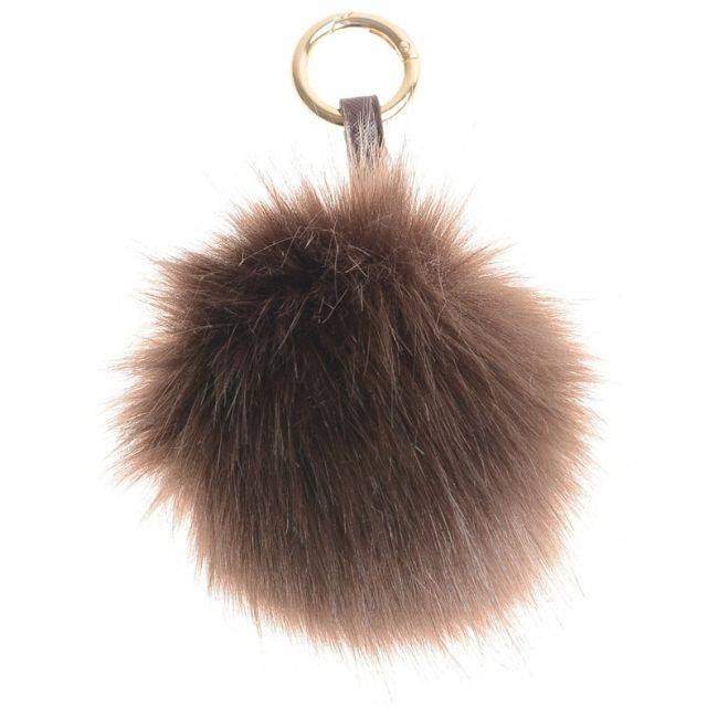 LLAVERO POMPÓN PELO