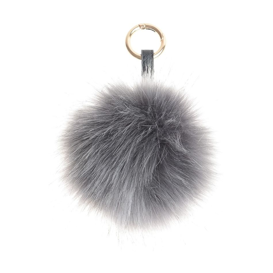 LLAVERO POMPÓN PELO