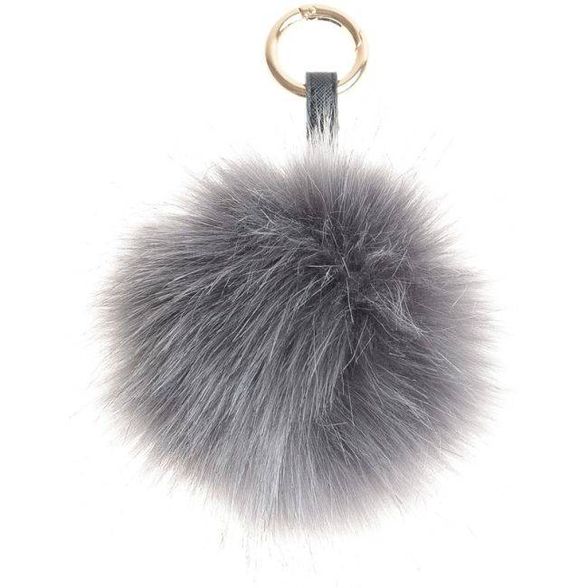 LLAVERO POMPÓN PELO