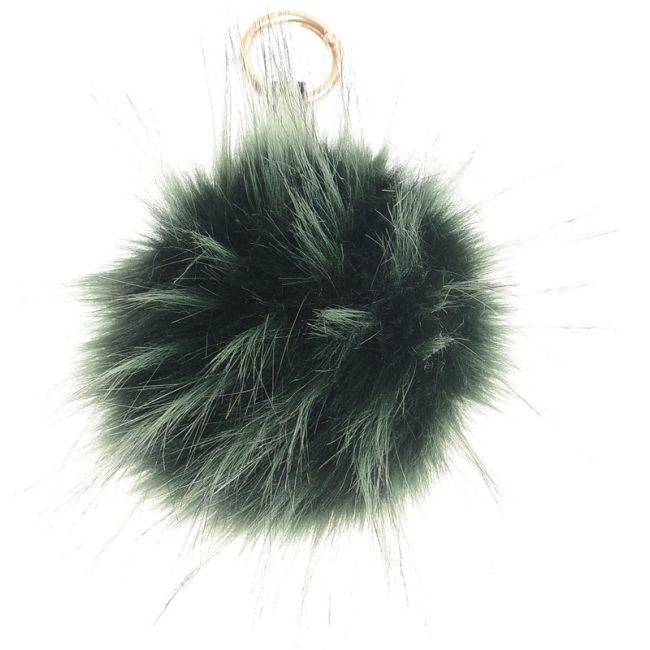LLAVERO POMPÓN PELO