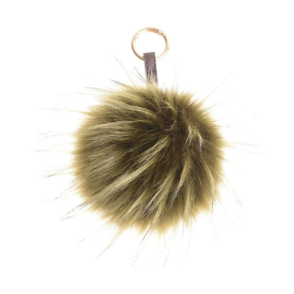 LLAVERO POMPÓN PELO