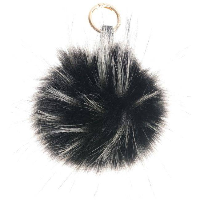 LLAVERO POMPÓN PELO