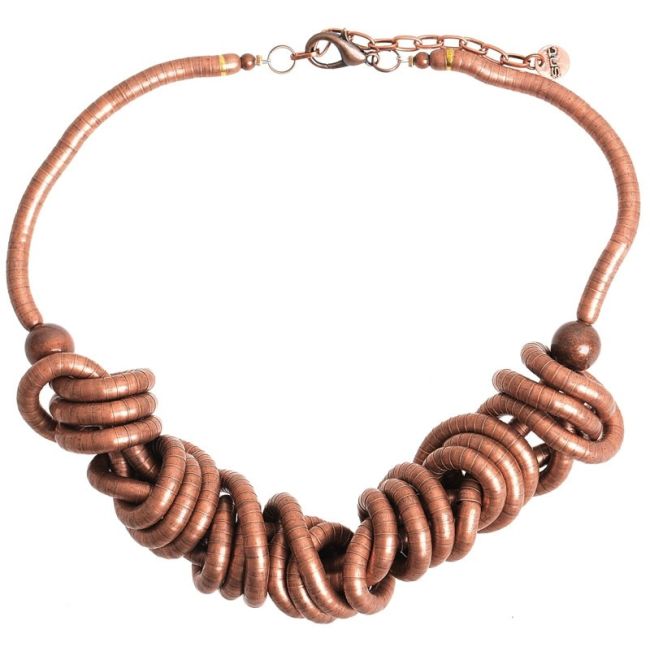 GARGANTILLA NUDOS METAL FLEXIBLE