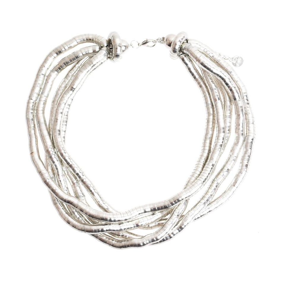 FLEXIBLE SHORT NECKLACE 5 ROWS
