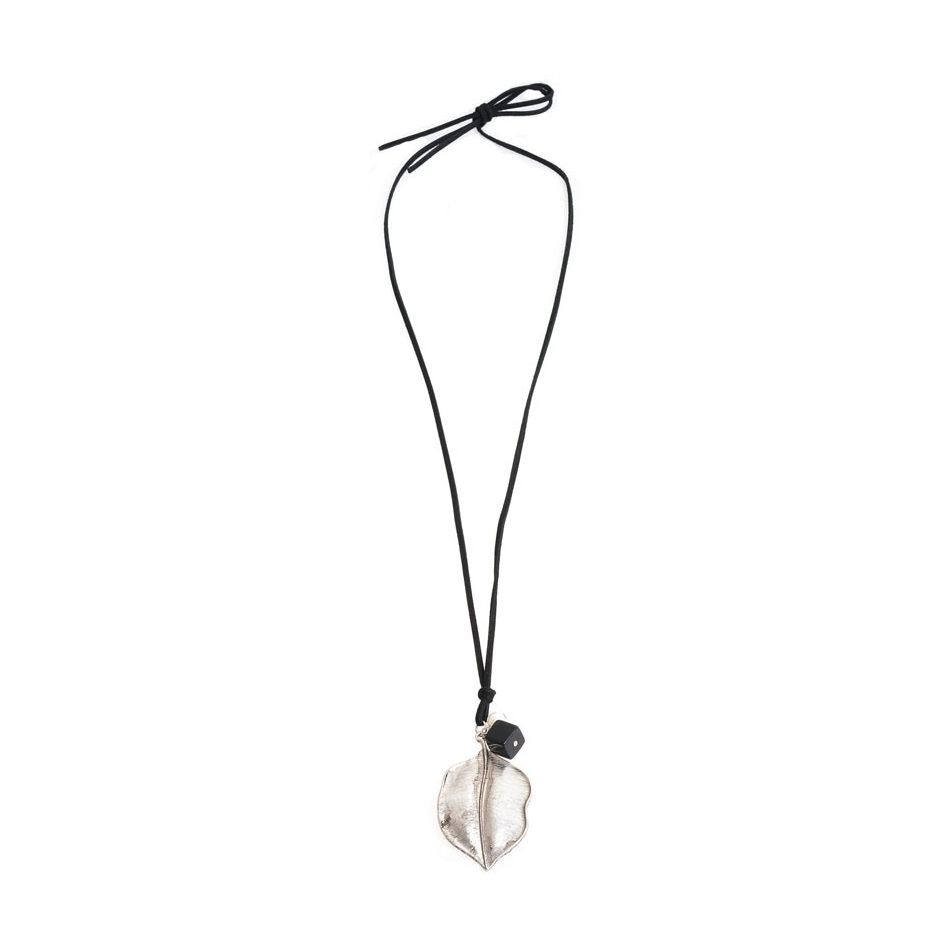 COLLAR LARGO COLG. METAL CUENTAS