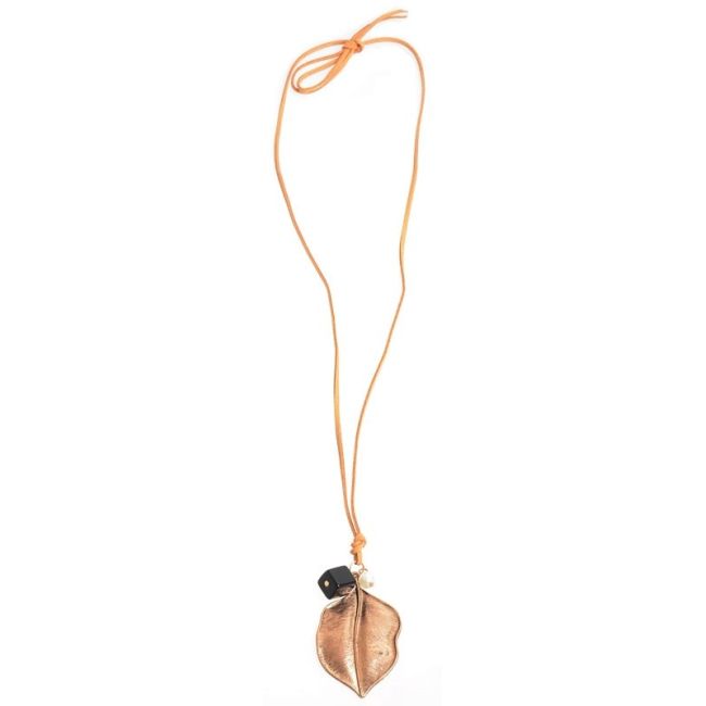 COLLAR LARGO COLG. METAL CUENTAS