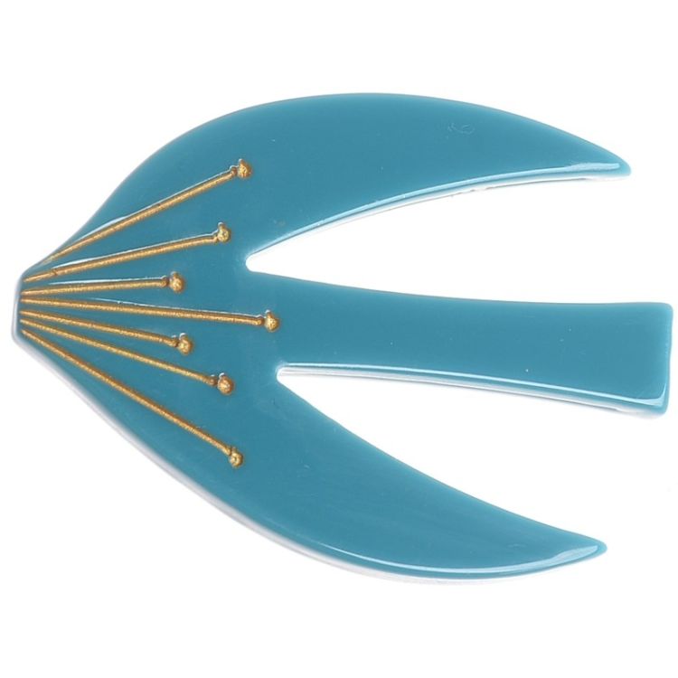 SWALLOW RESIN BROOCH