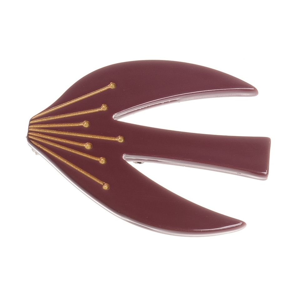 BROCHE GOLONDRINA RESINA