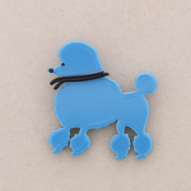 RESIN PUPPY BROOCH