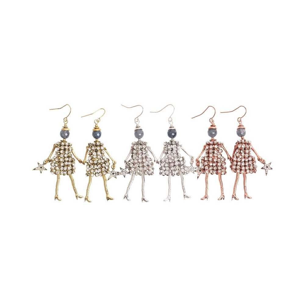 PENDANT EARRINGS DOLL