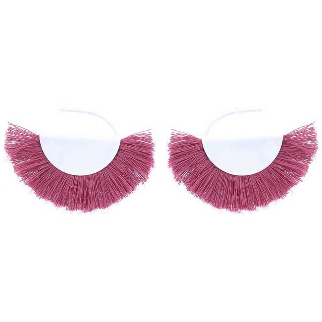 THREAD FRINGE FAN EARRINGS