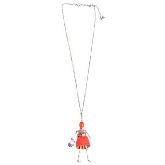 DOLL PENDANT SHORT NECKLACE