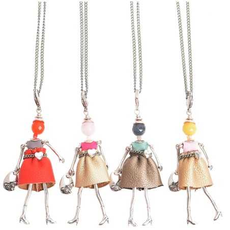 DOLL PENDANT SHORT NECKLACE