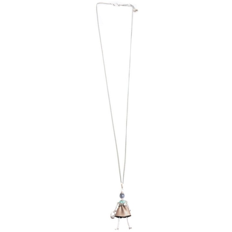 LONG PENDANT NECKLACE MINI DOLL