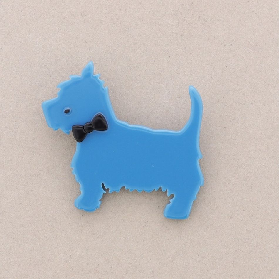 BROCHE PERRITO RESINA