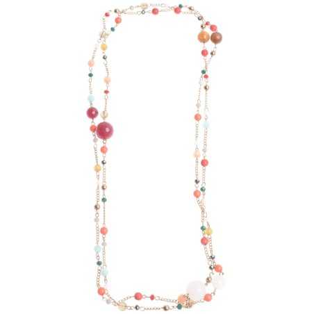 LONG BEAD NECKLACE 130CM