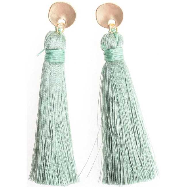 FRINGE STRAP EARRINGS