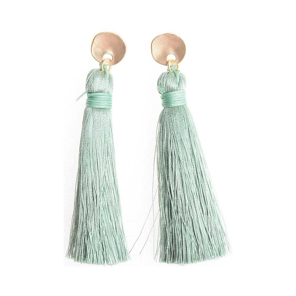 FRINGE STRAP EARRINGS