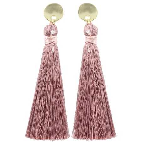 FRINGE STRAP EARRINGS