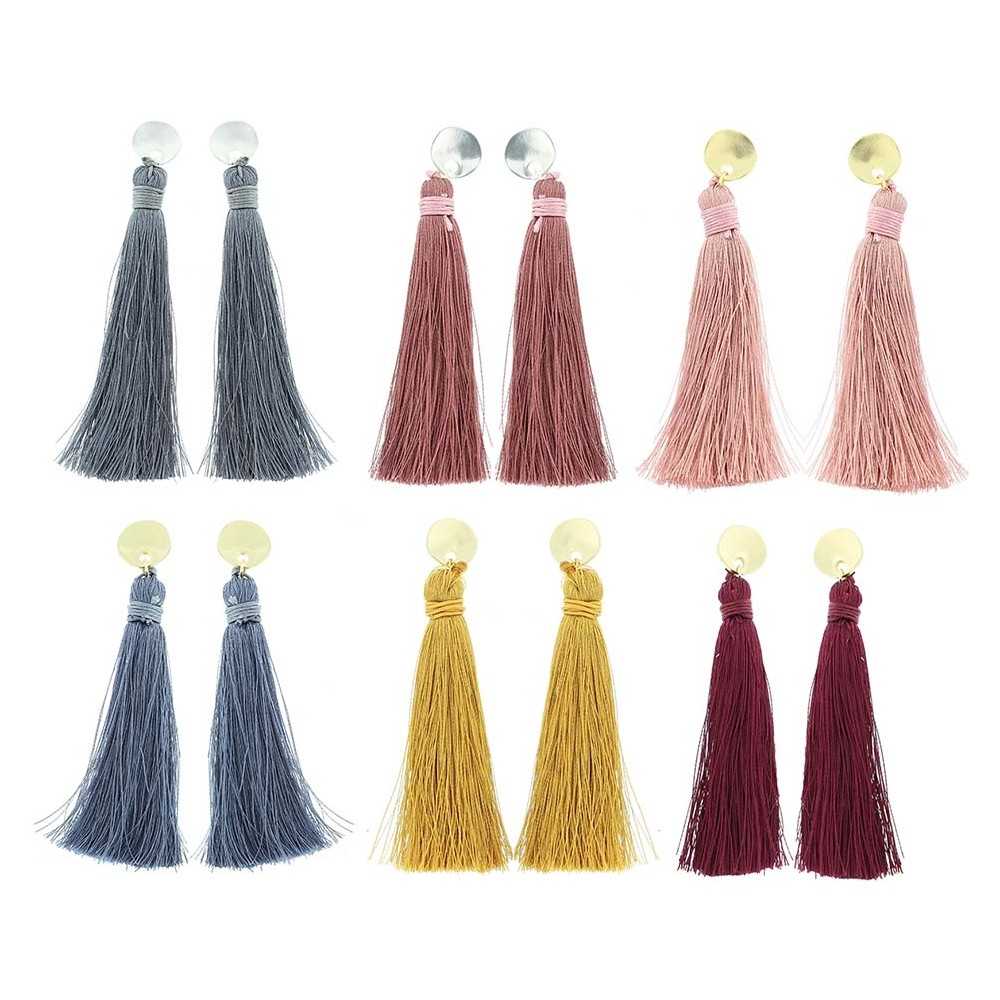 FRINGE STRAP EARRINGS