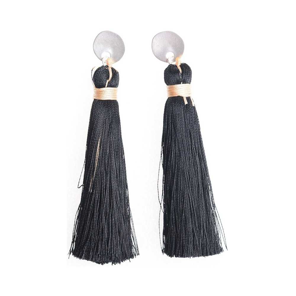 FRINGE STRAP EARRINGS