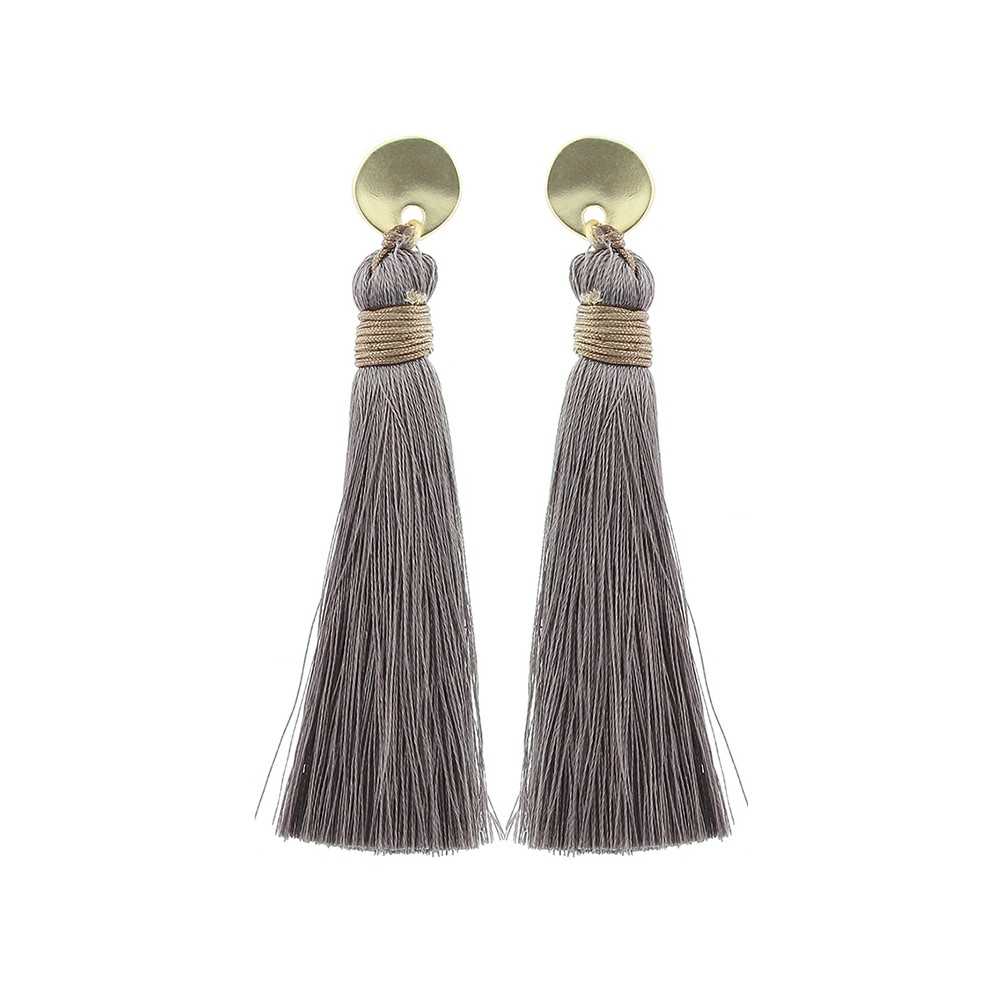 FRINGE STRAP EARRINGS