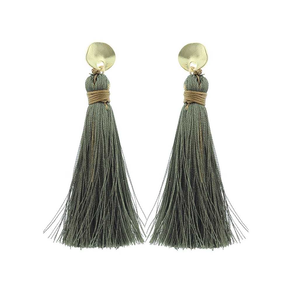 FRINGE STRAP EARRINGS