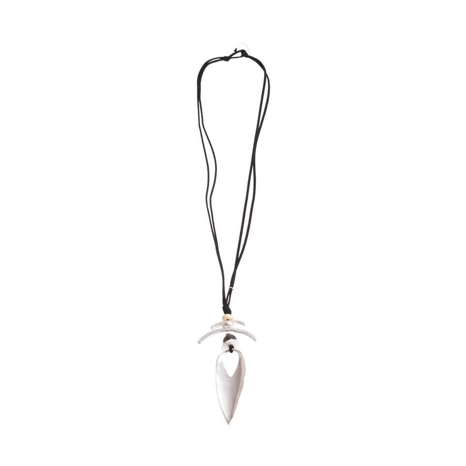 COLLAR LARGO ANTELINA COLGANTE METAL