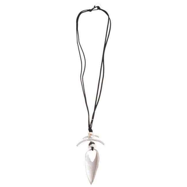 COLLAR LARGO ANTELINA COLGANTE METAL