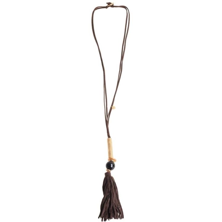 COLLAR LARGO COLGANTE FLECO 2