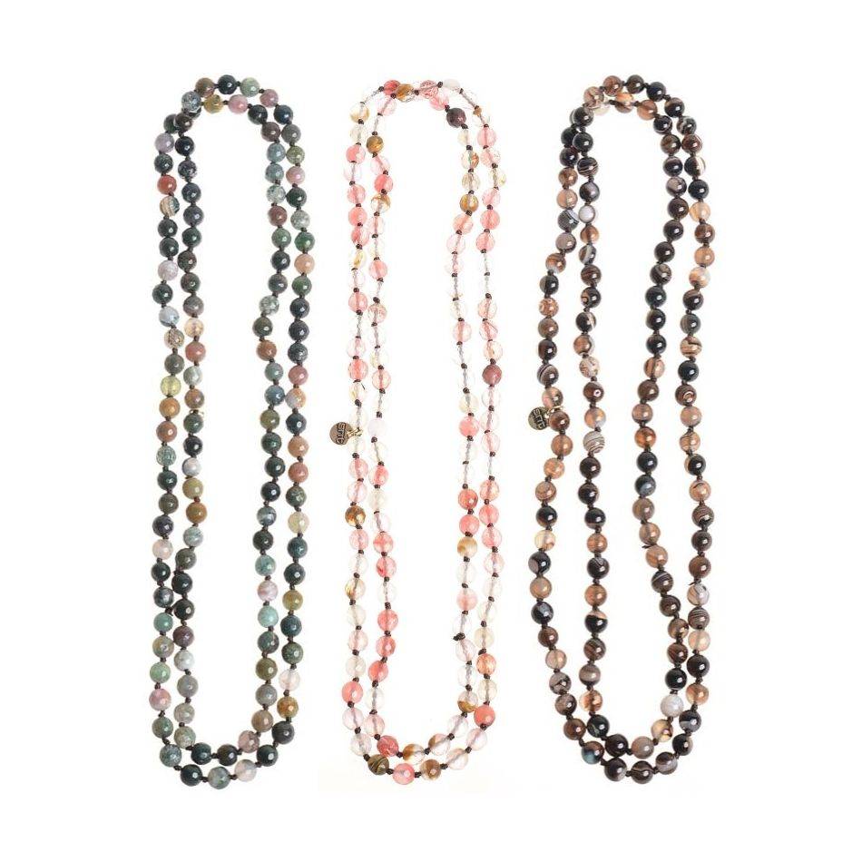 COLLAR LARGO PIEDRAS