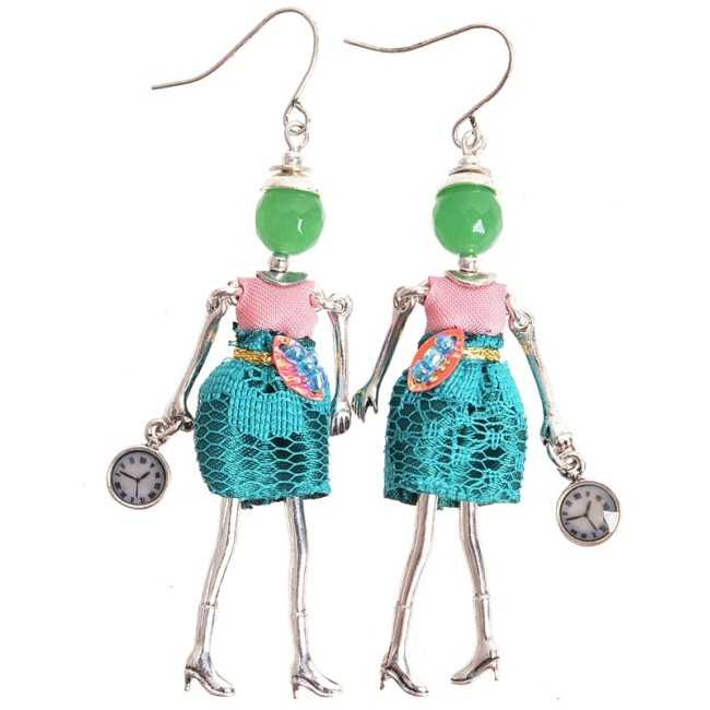 PENDIENTES COLGANTE MUÑECA