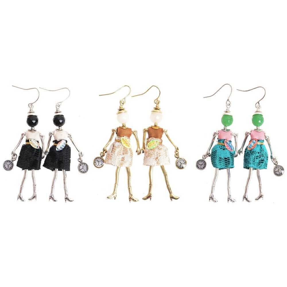 PENDIENTES COLGANTE MUÑECA