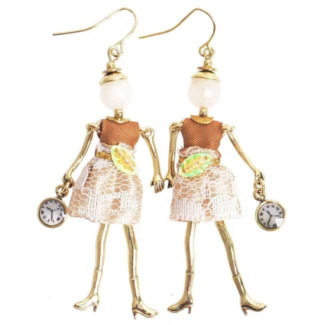 PENDIENTES COLGANTE MUÑECA